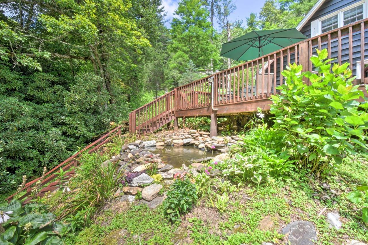 Enchanting Highlands Cottage With Pond And Falls! ภายนอก รูปภาพ